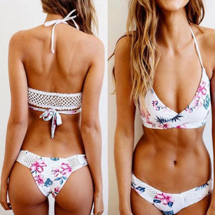 Floral Brazilian Bikini - Luxe&Loxley