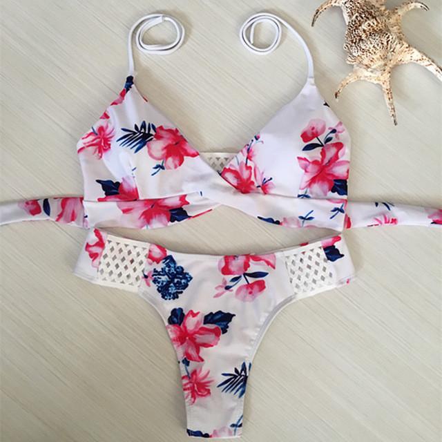 Floral Brazilian Bikini - Luxe&Loxley