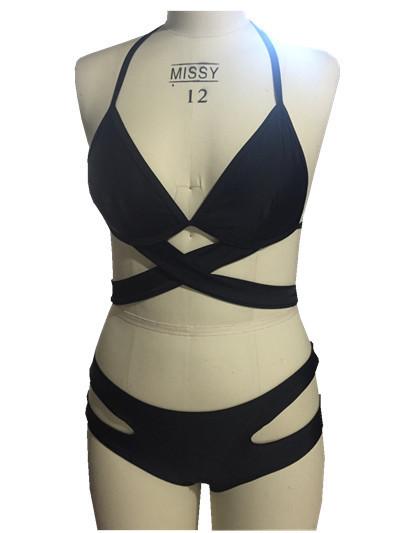 Hollow Halter Sexy Bikini - Luxe&Loxley