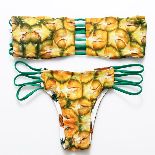 Pineapple Bikini - Luxe&Loxley