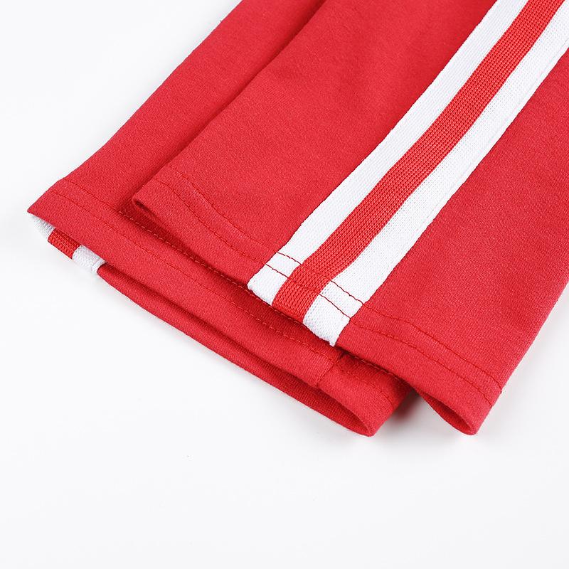 Red Stripe Track Suit Set - Luxe&Loxley