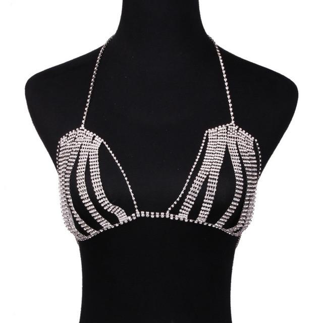Rhinestone Bralette - Luxe&Loxley